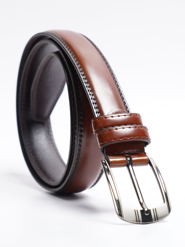 Light Brown Leather Belt (BELT-777)