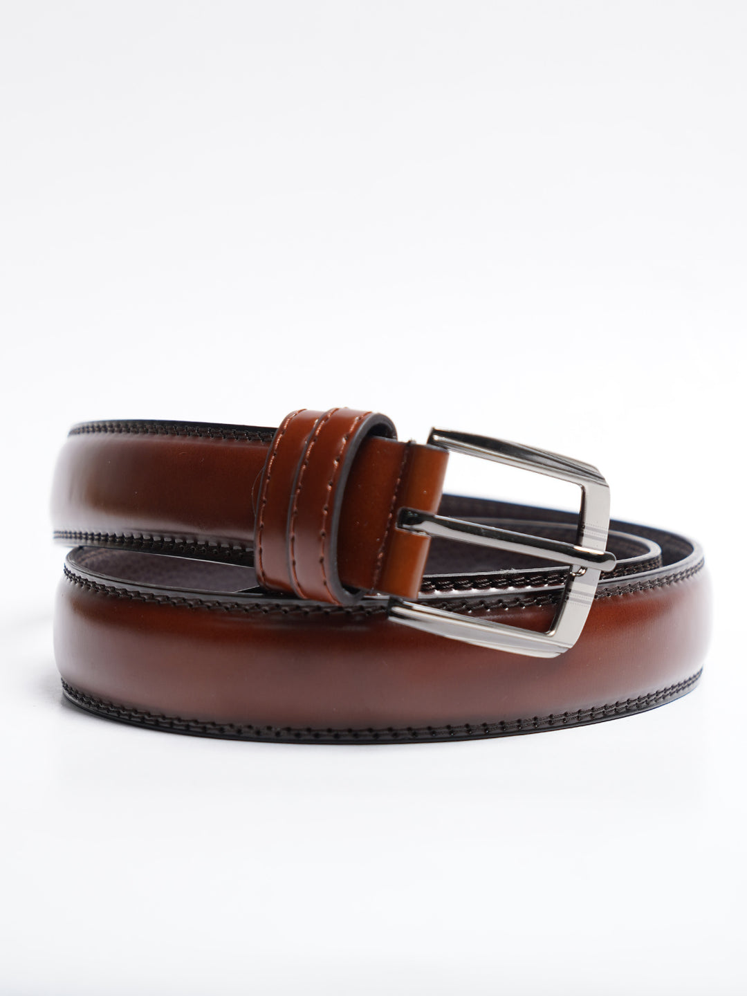 Light Brown Leather Belt (BELT-777)