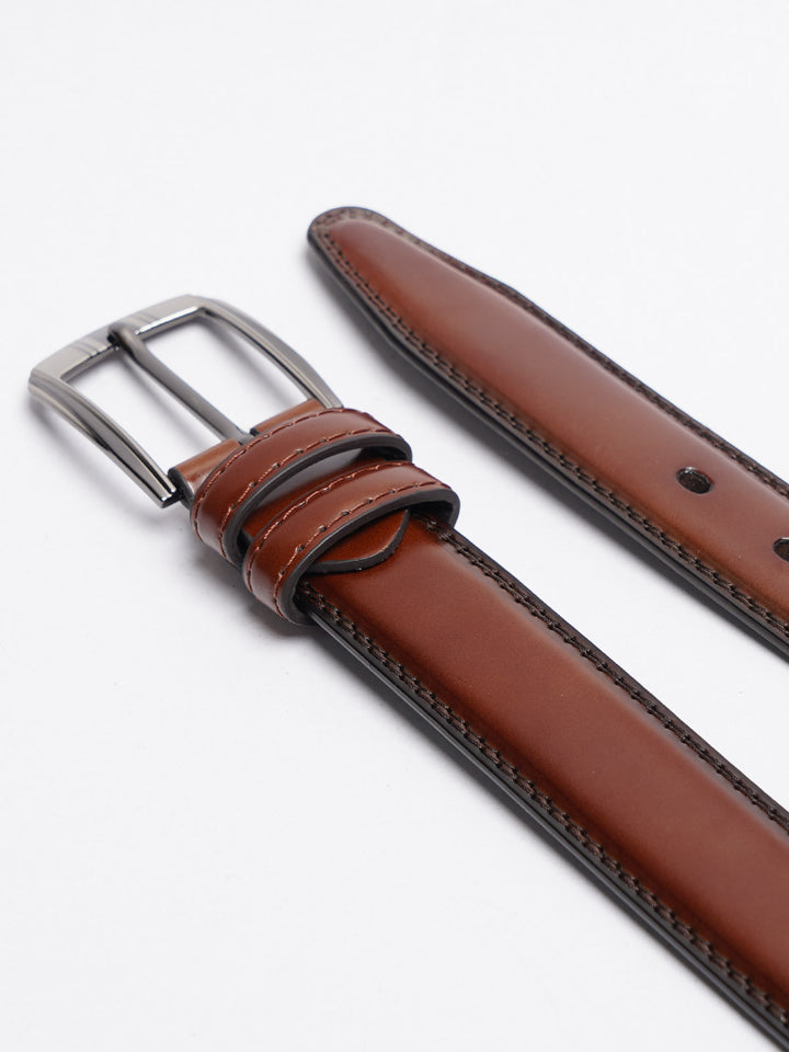 Light Brown Leather Belt (BELT-777)