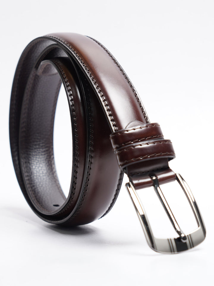 Dark Brown Leather Belt (BELT-778)