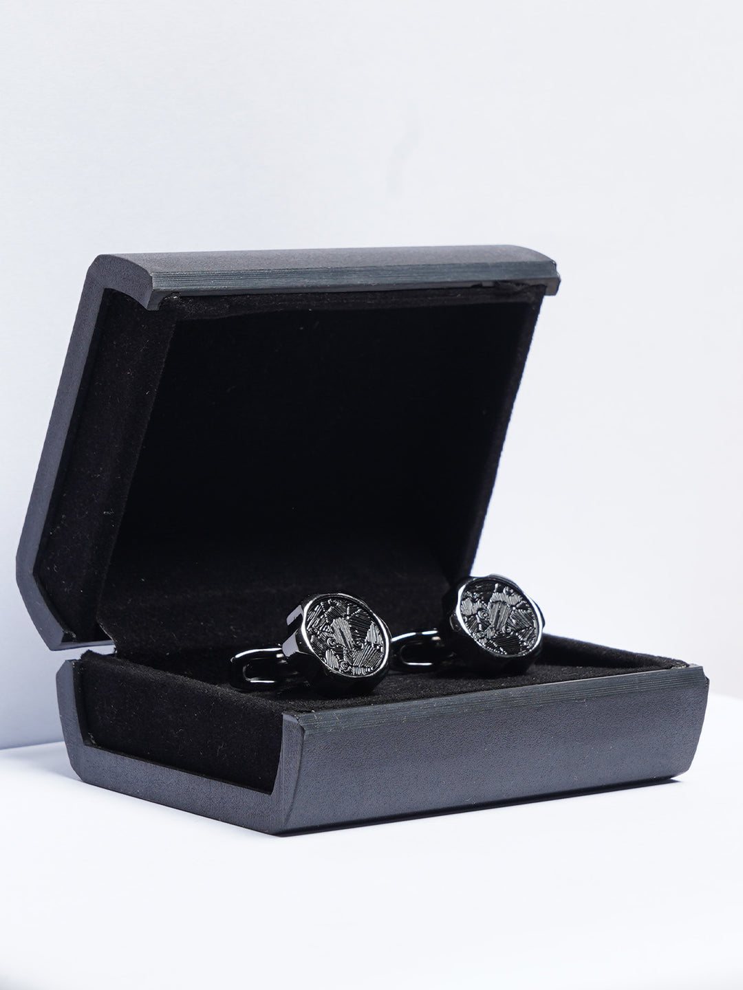 Black Designer Cufflink (CUFFLINK-778)