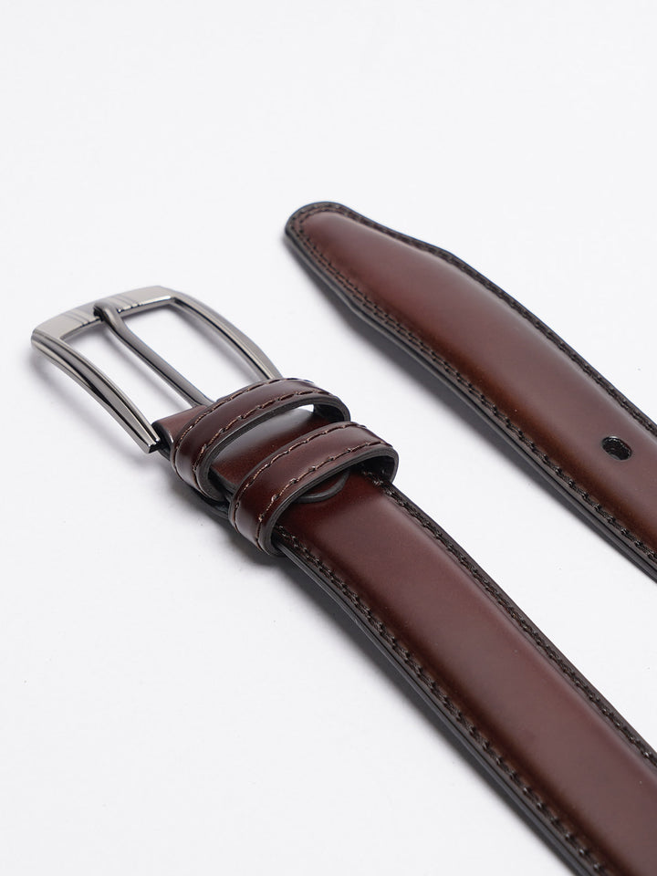 Dark Brown Leather Belt (BELT-778)