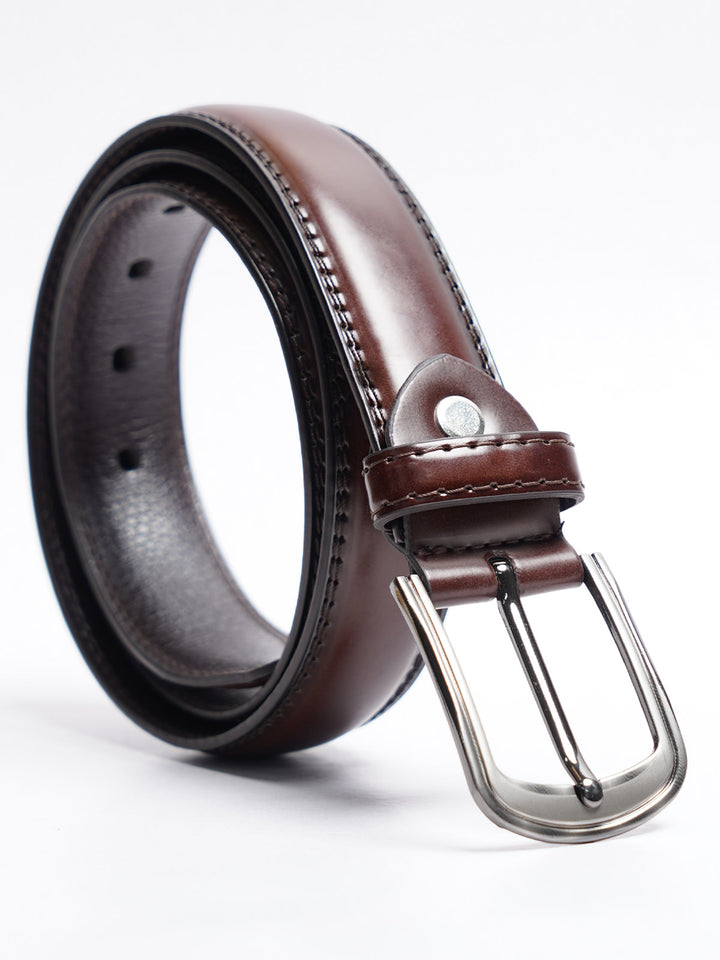 Dark Brown Leather Belt (BELT-779)