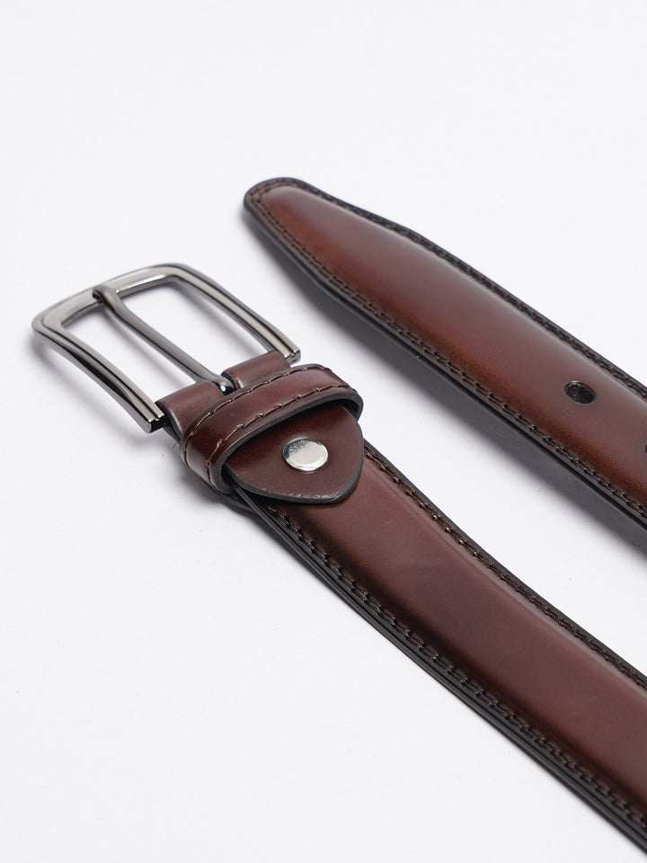 Dark Brown Leather Belt (BELT-779)