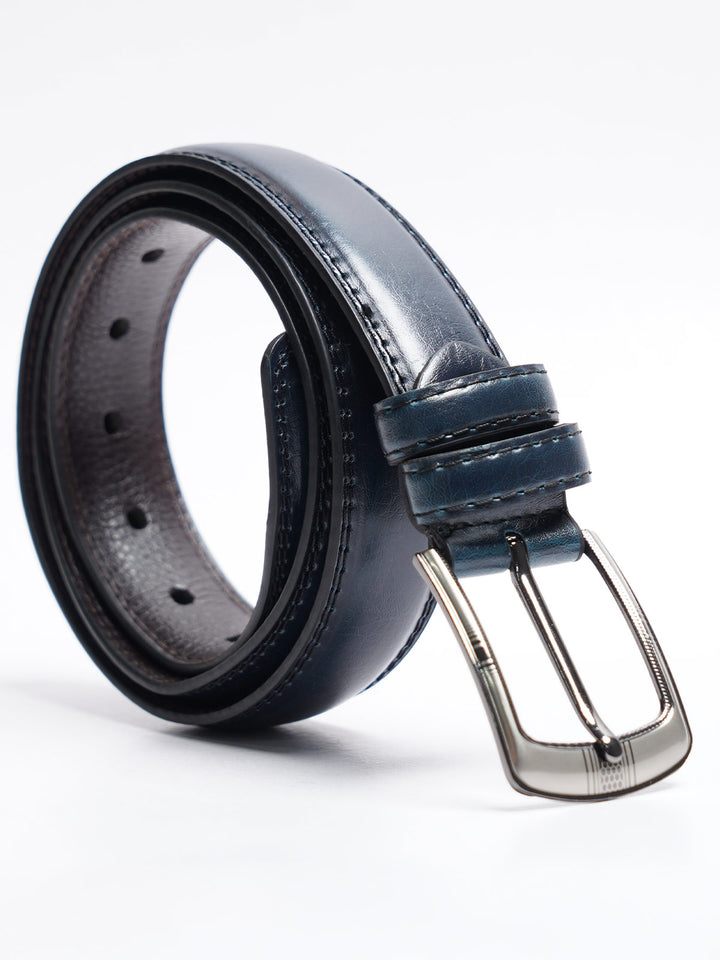 Dark Blue Leather Belt (BELT-780)