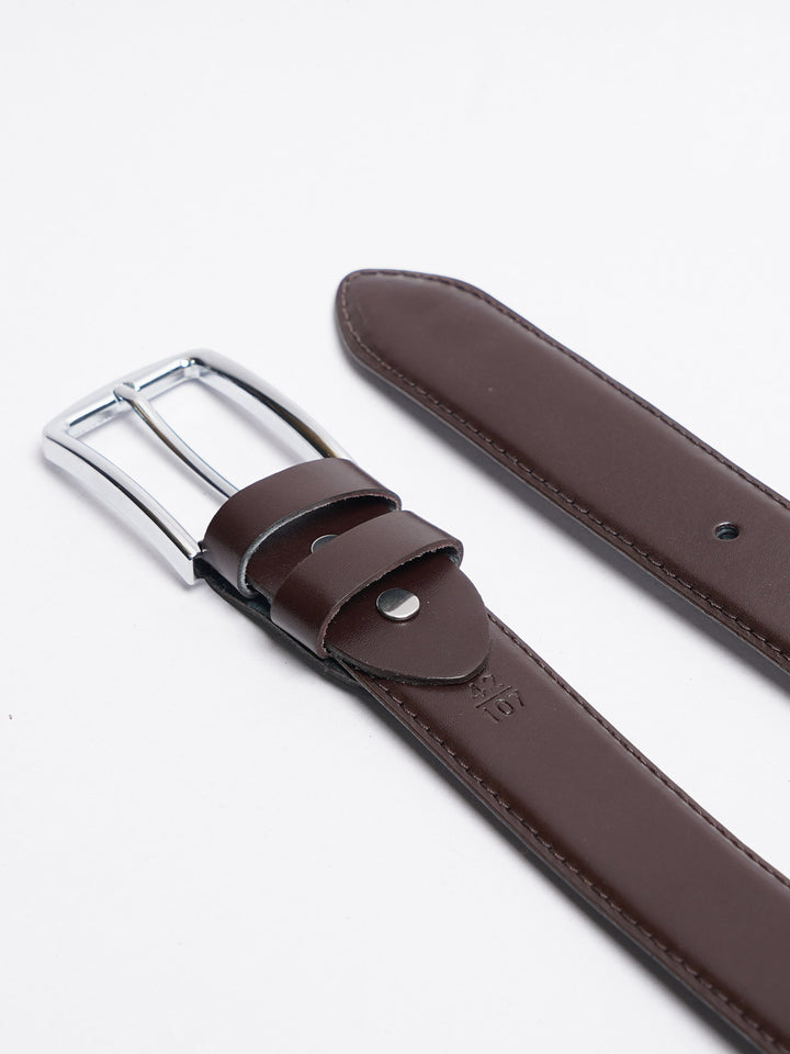 Dark Brown Leather Belt (BELT-784)