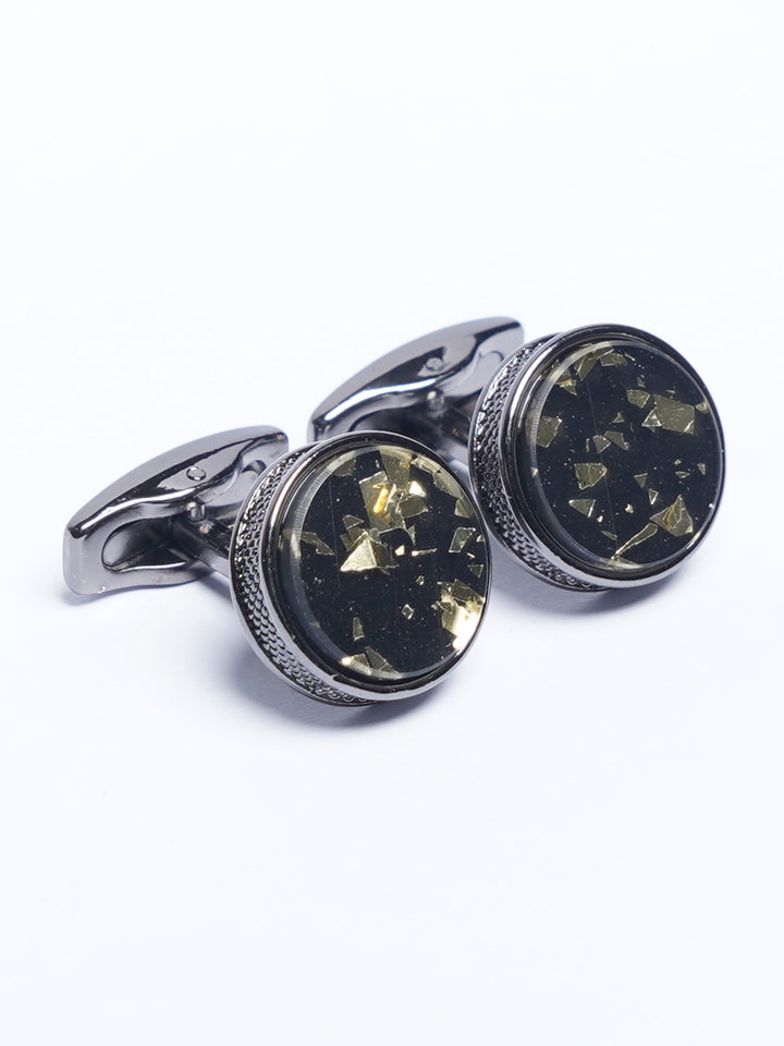 Black Designer Cufflink (CUFFLINK-785)