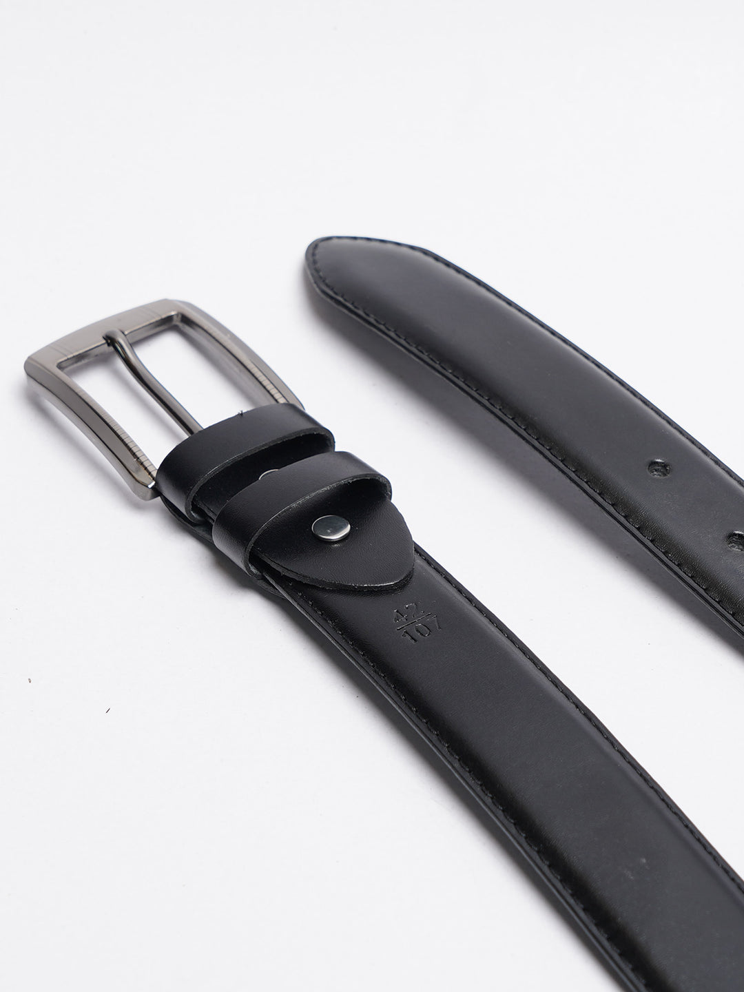 Black Leather Belt (BELT-785)