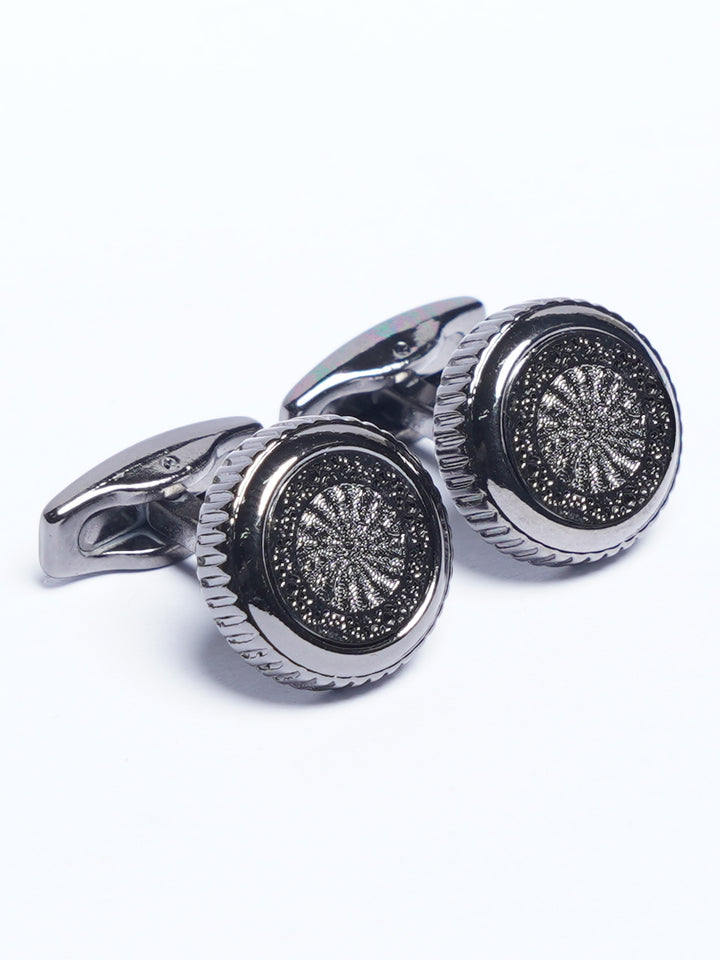 Black Designer Cufflink (CUFFLINK-787)