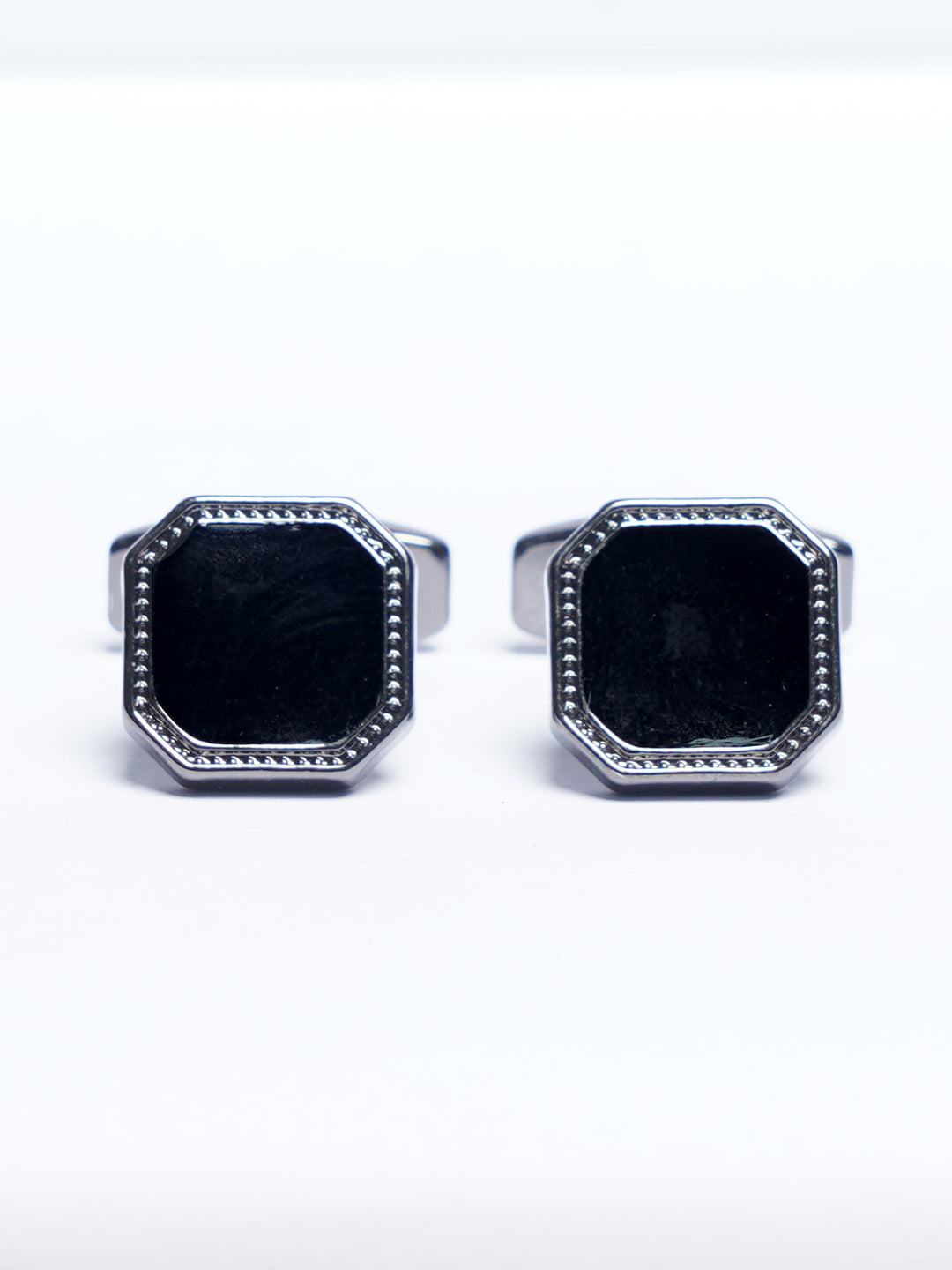 Black Designer Cufflink (CUFFLINK-788)