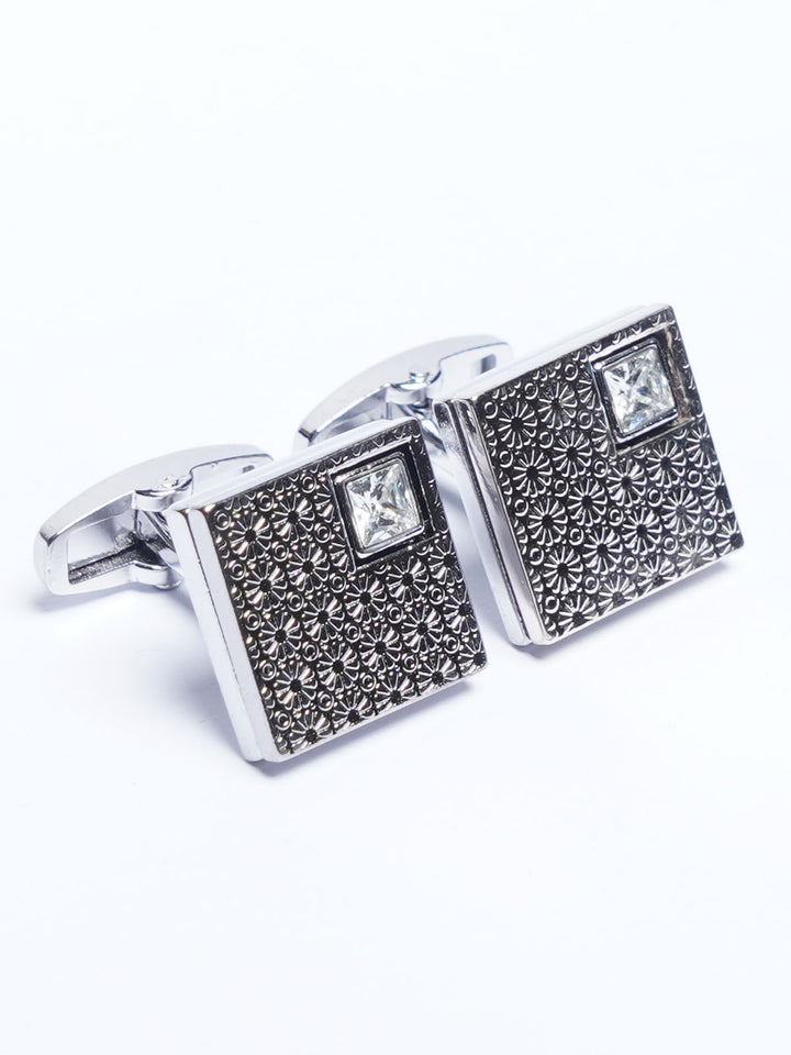 Silver Designer Cufflink (CUFFLINK-790)