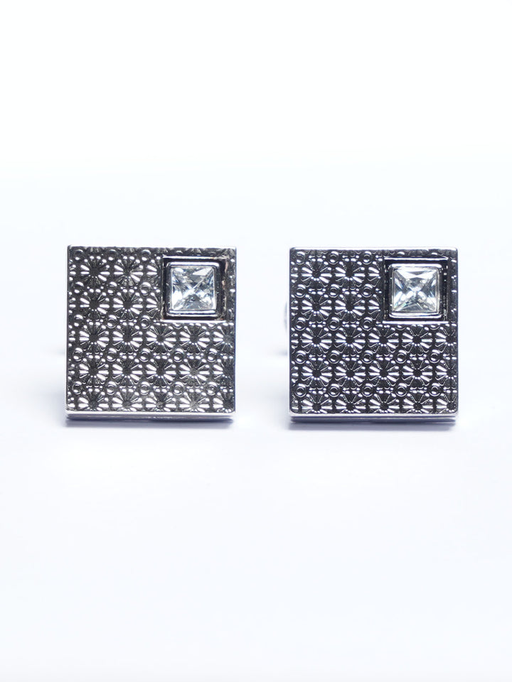 Silver Designer Cufflink (CUFFLINK-790)