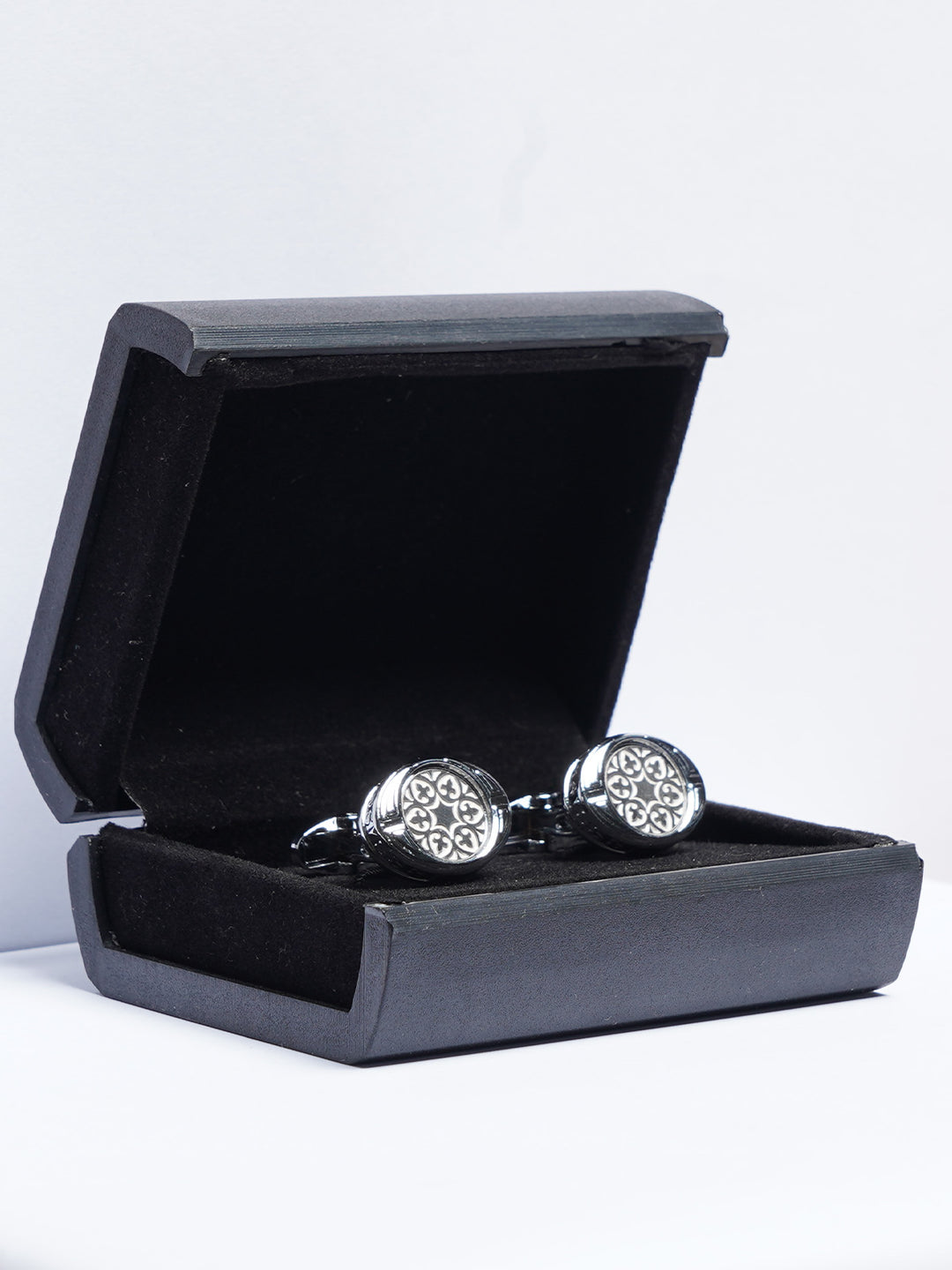 Silver Designer Cufflink (CUFFLINK-800)