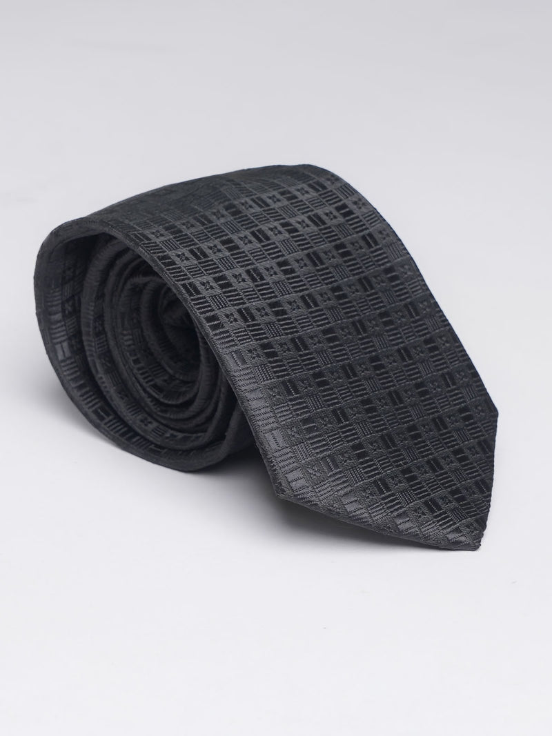 Black Designer Tie (TIE-850)