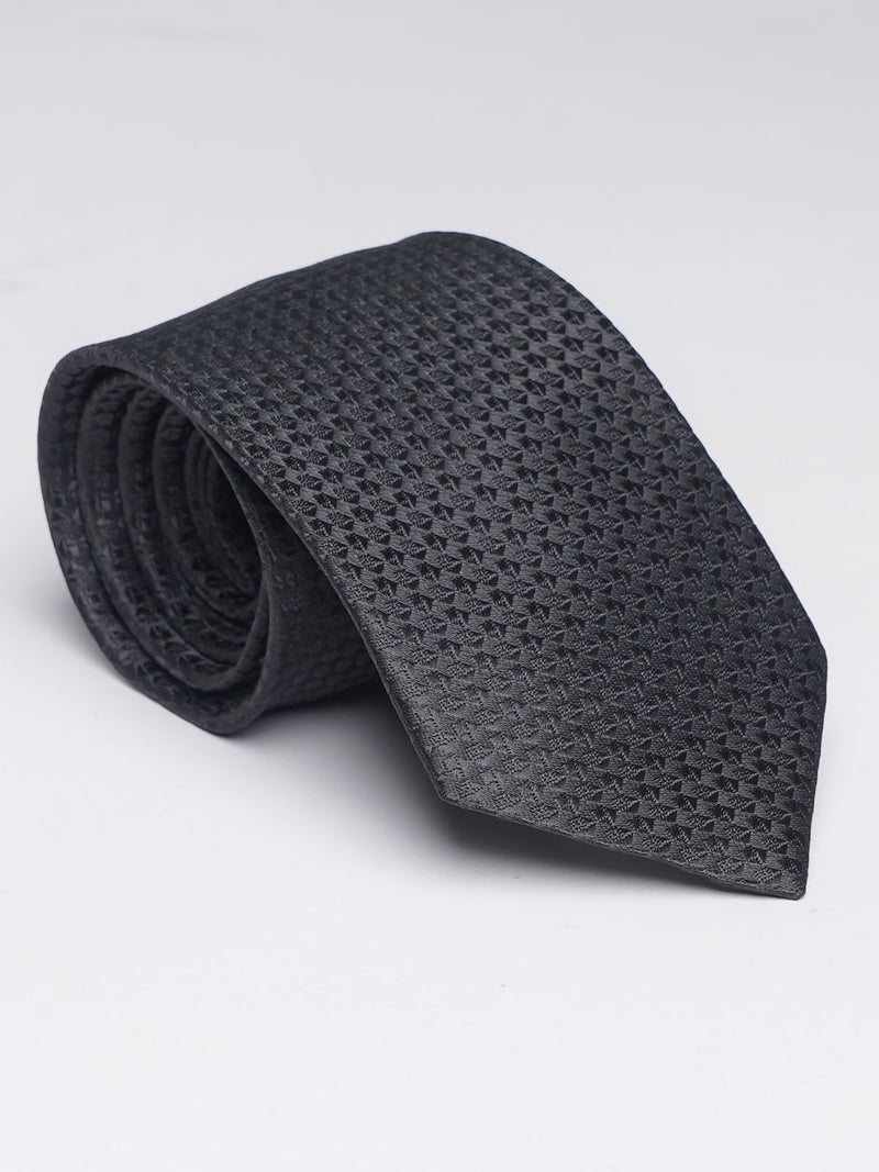 Black Designer Tie (TIE-866)