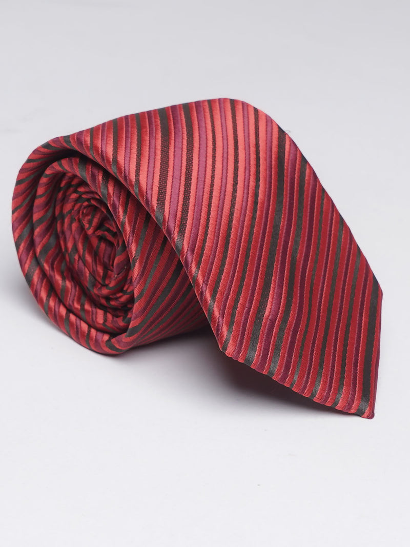 Multi Color Strip Designer Tie (TIE-914)