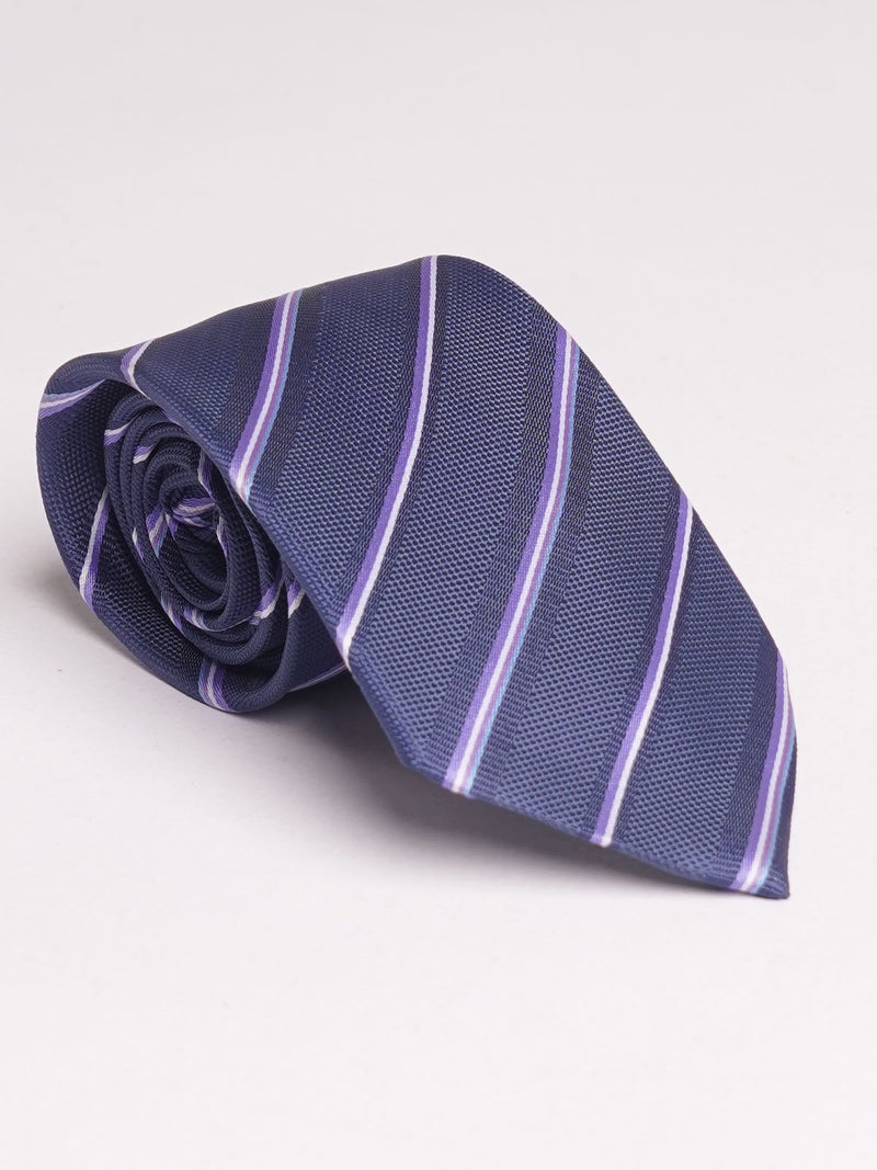 Navy Blue Designer Self Tie (TIE-920)