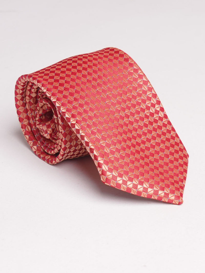 Salmon Orange DesignerTie (TIE-925)