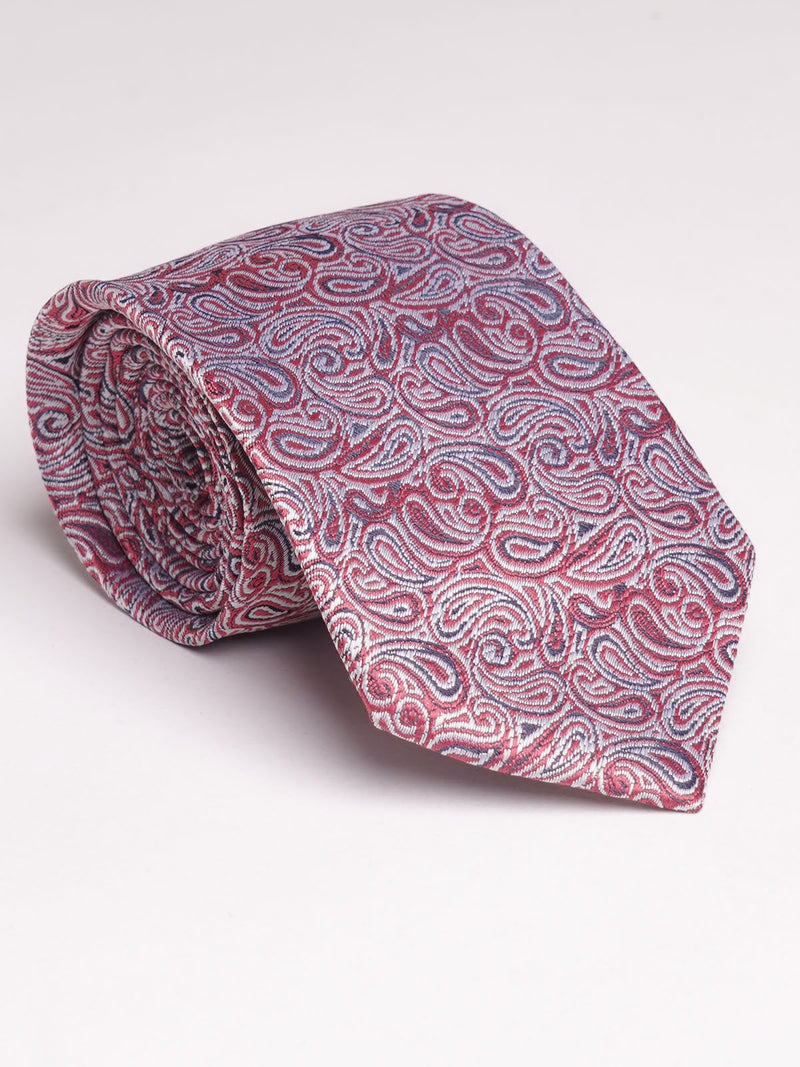 Red Designer Self Tie (TIE-942)