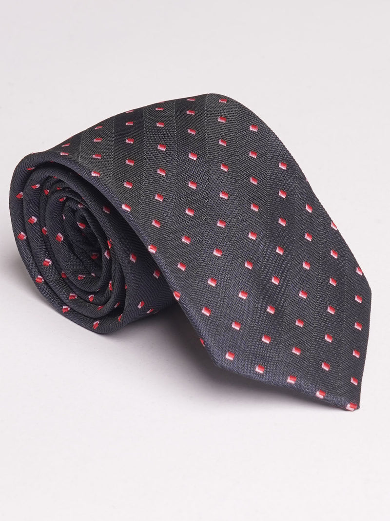 Navy Blue Designer Self Tie (TIE-953)