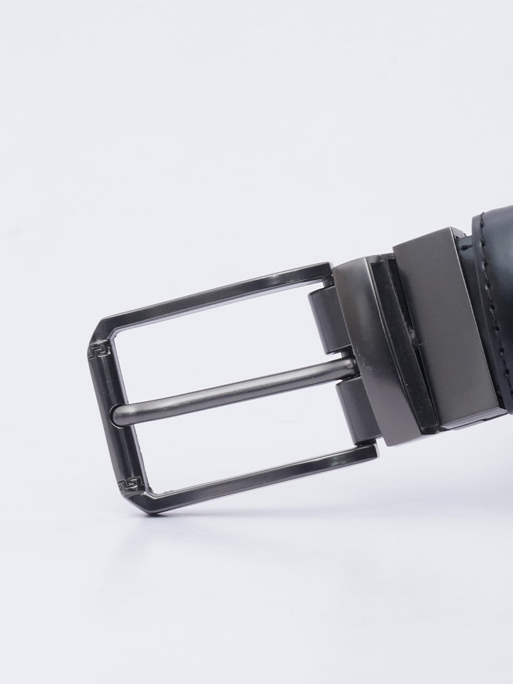 Dark Brown & Black Reversible Leather Belt (BELT-606)