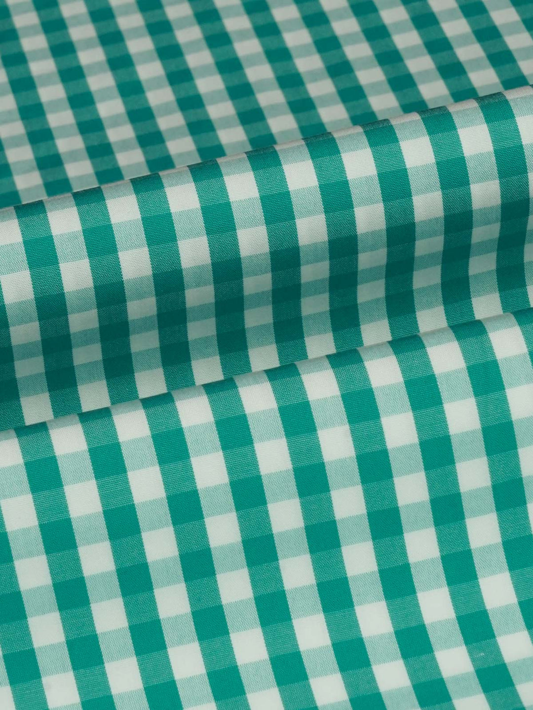 Sea Green & White Check Bespoke Shirt (BSCK-017)