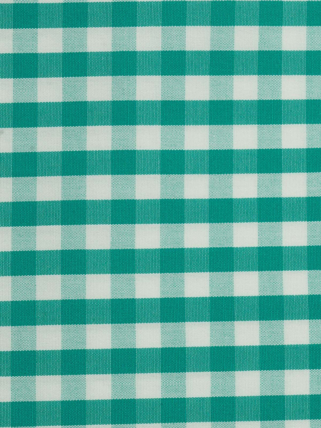 Sea Green & White Check Bespoke Shirt (BSCK-017)