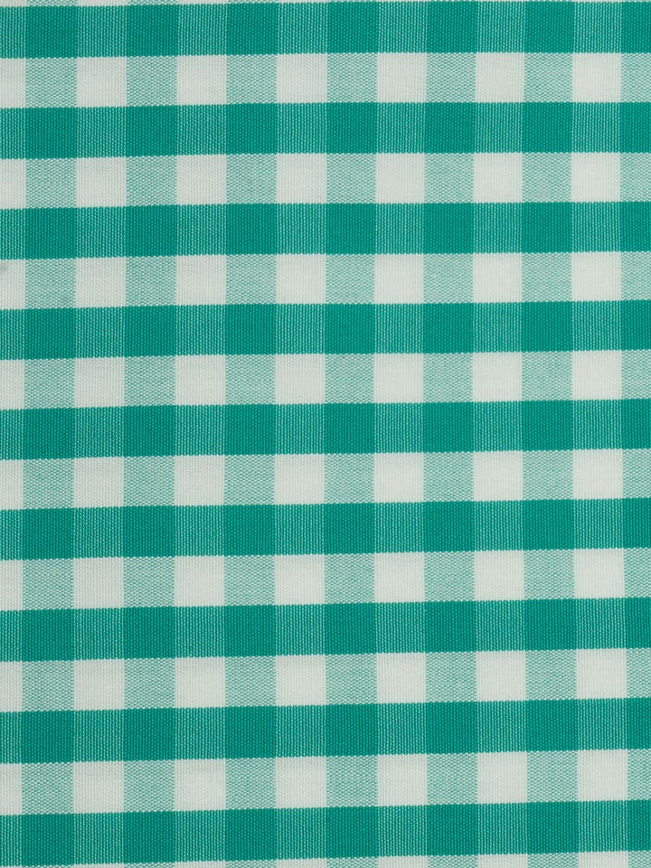 Sea Green & White Check Bespoke Shirt (BSCK-017)