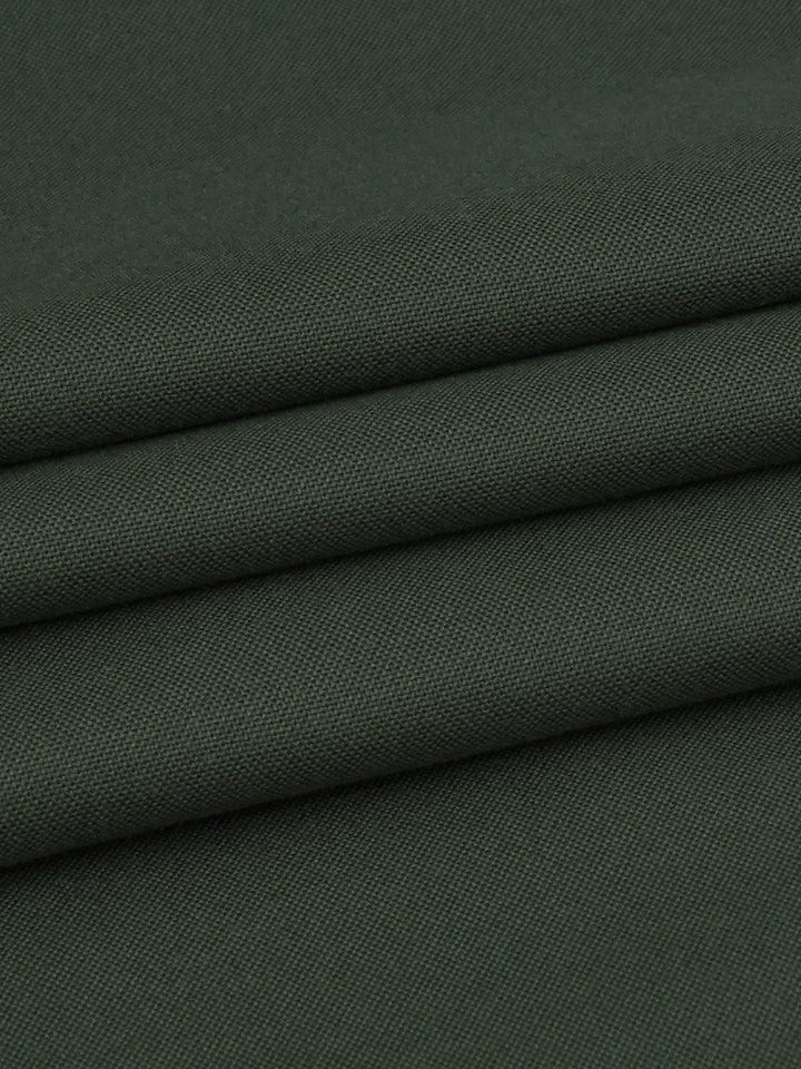 Dark Olive Green Plain Bespoke Shirt (BSPL-001)