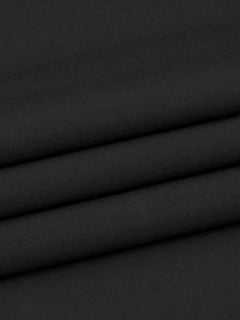 Black Plain Bespoke Shirt (BSPL-028)