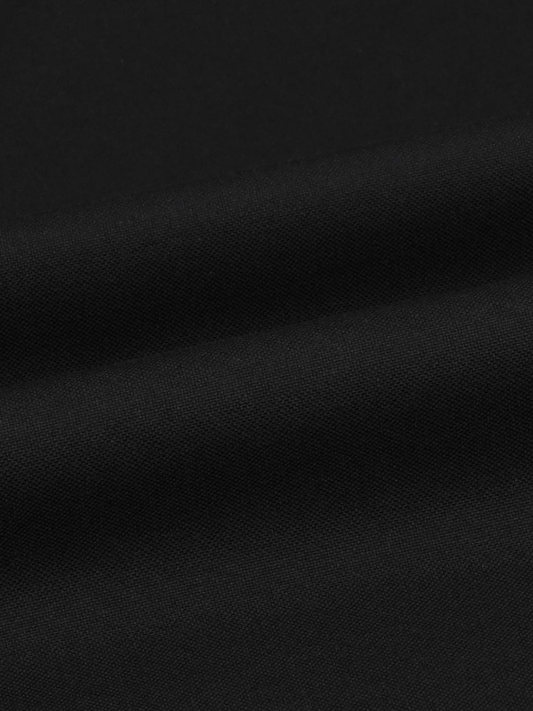 Black Plain Bespoke Shirt (BSPL-063)