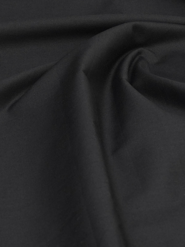 Black Plain Bespoke Shirt (BSPL-141)