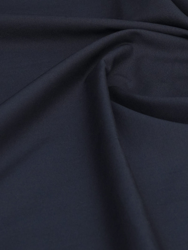 Navy Blue Plain Bespoke Shirt (BSPL-143)