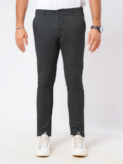 Black(2) Plain Cotton Chino Pant-46