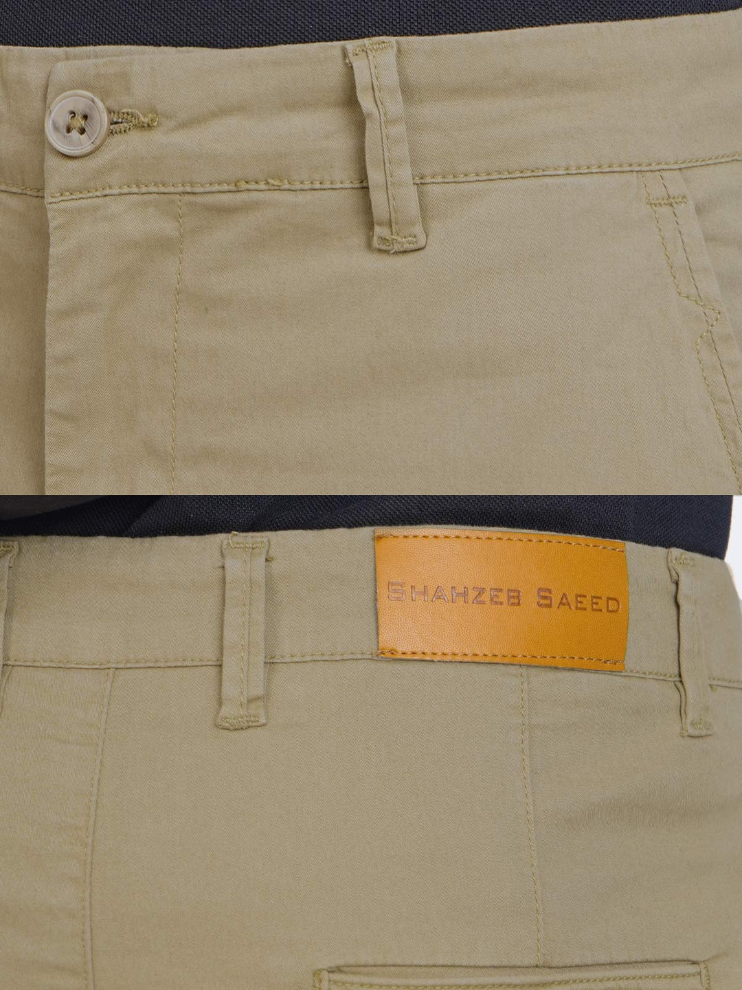 Khaki Plain Cotton Chino Pant-39