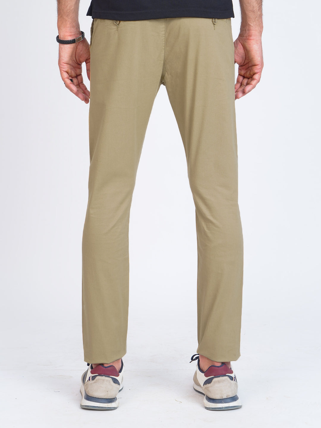 Khaki Plain Cotton Chino Pant-39