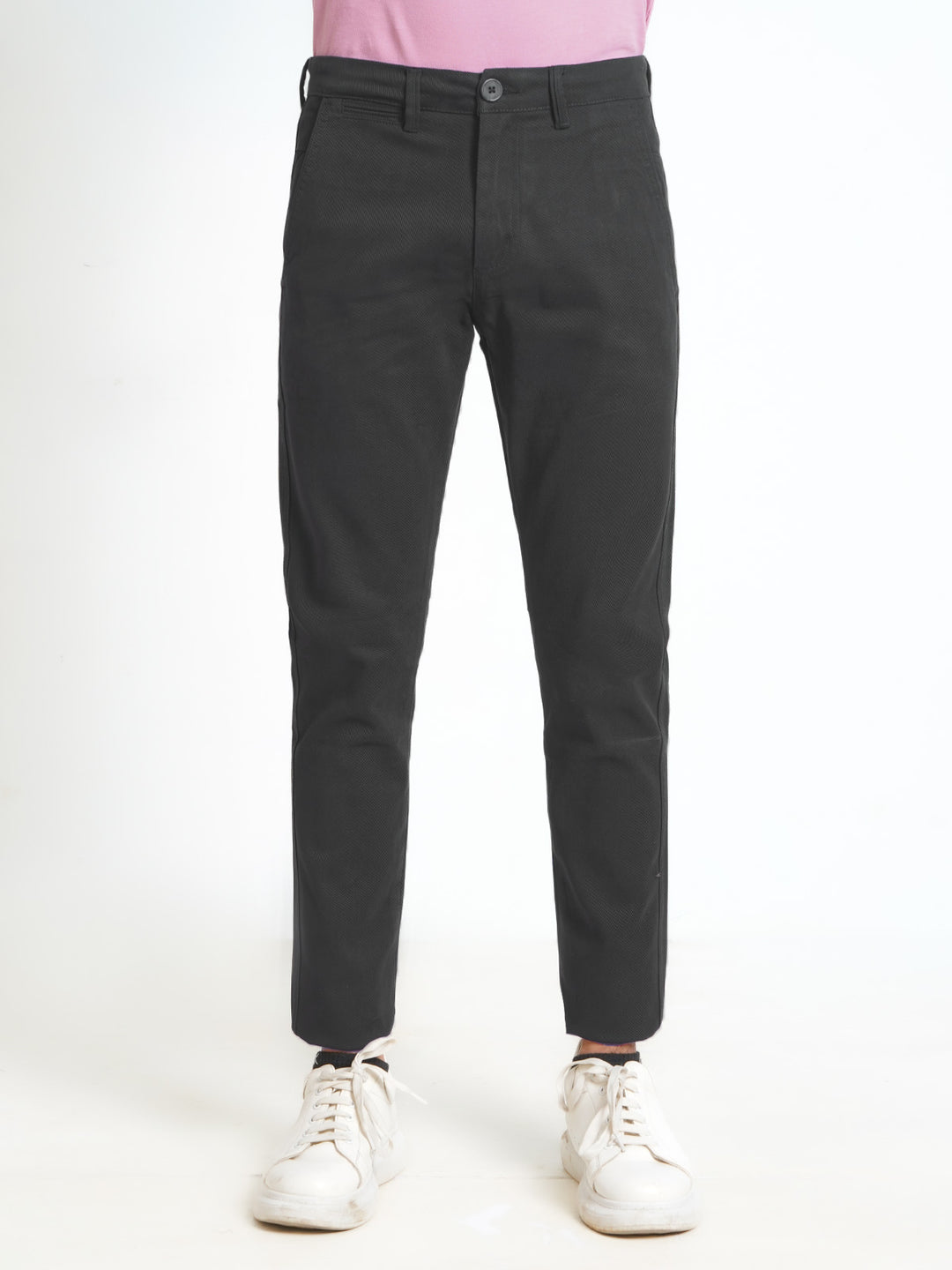 Dark Grey Cotton Chino Pant-31