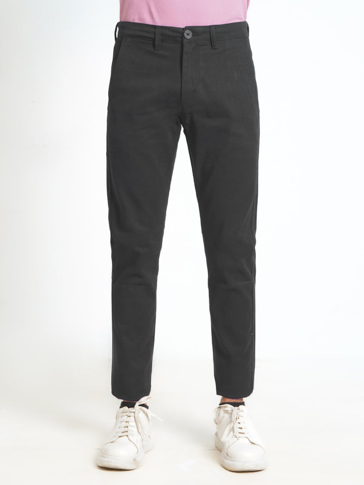 Dark Grey Cotton Chino Pant-31