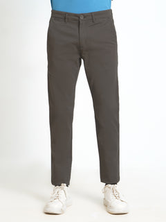 Deep Espresso Plain Cotton Chino Pant-31