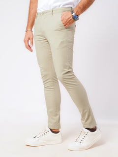 Fawn Plain Cotton Chino Pant-48