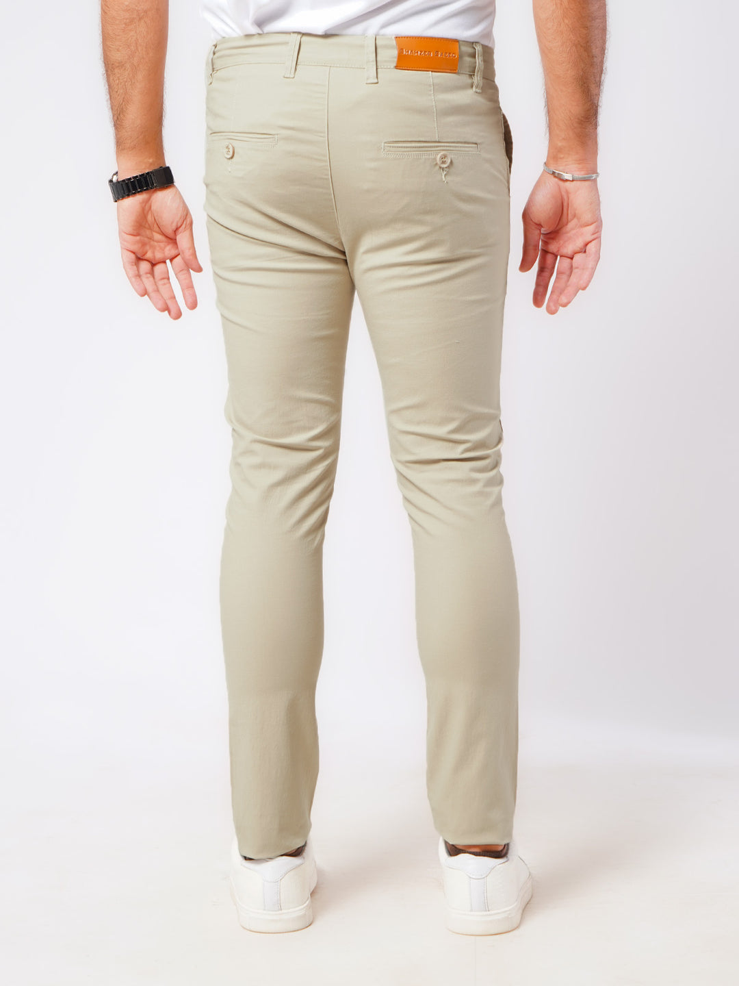 Fawn Plain Cotton Chino Pant-48