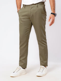 Golden Brown Self Imported Cotton Chino Pant-45