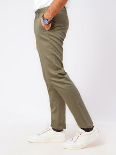 Golden Brown Self Imported Cotton Chino Pant-45