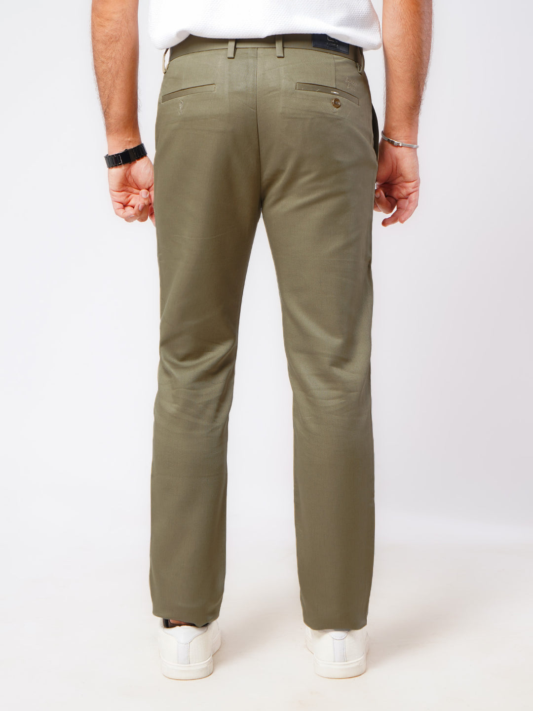 Golden Brown Self Imported Cotton Chino Pant-45