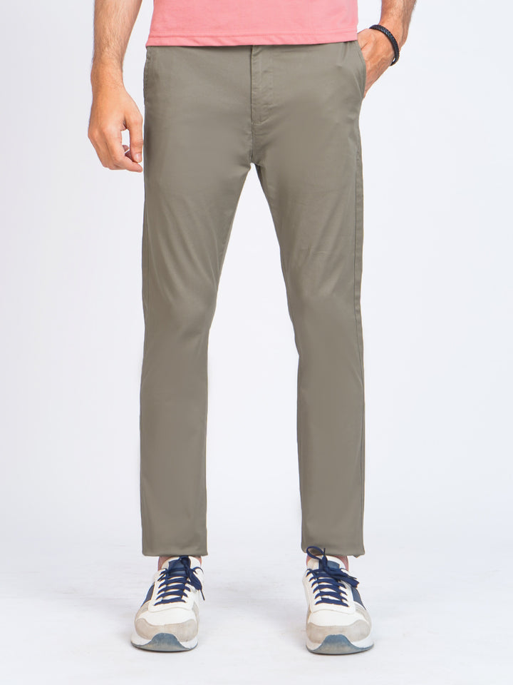 Sand Self Cotton Chino Pant-41