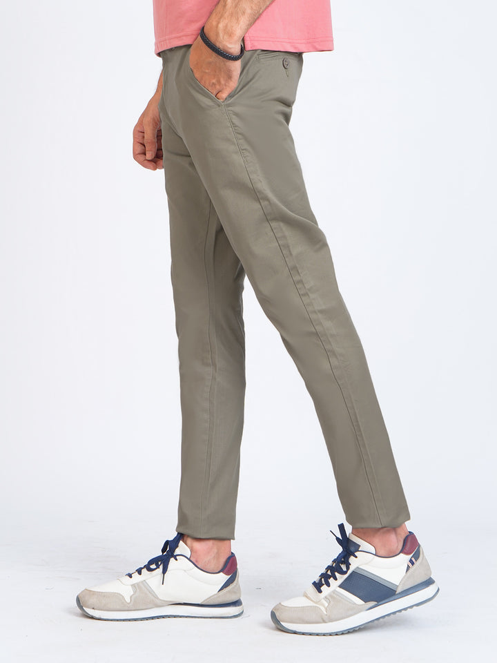 Sand Self Cotton Chino Pant-41