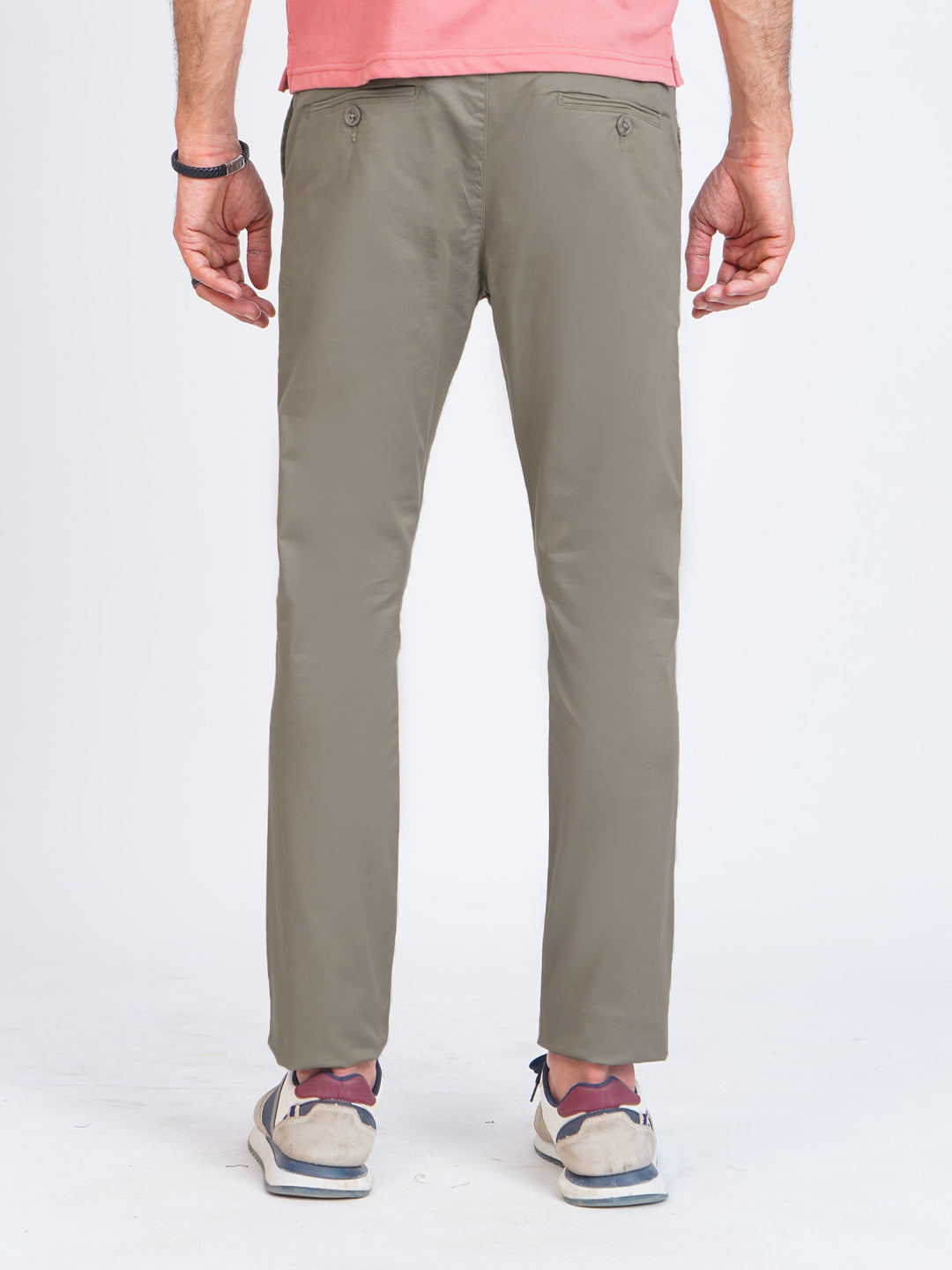 Sand Self Cotton Chino Pant-41