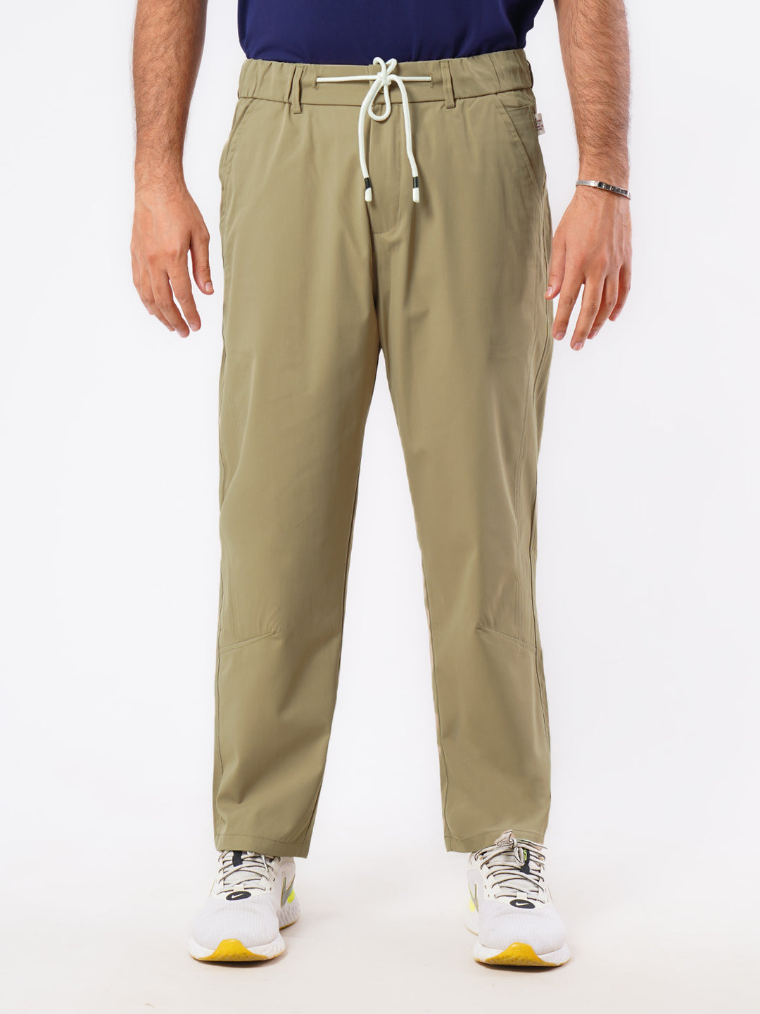 Relaxed-fit Korean Trouser Khaki-47