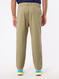 Relaxed-fit Korean Trouser Khaki-47