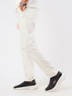 Light Fawn Self Imported Cotton Chino Pant-44